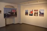 Ansicht der Ausstellung Im Weg Stehen